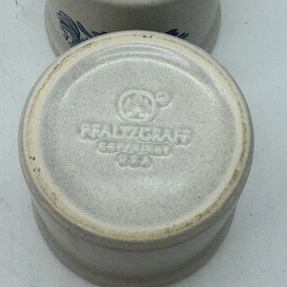 Pfaltzgraff Yorktowne Stoneware Custard Dessert Ramekins Dipper Crocks 920 USA